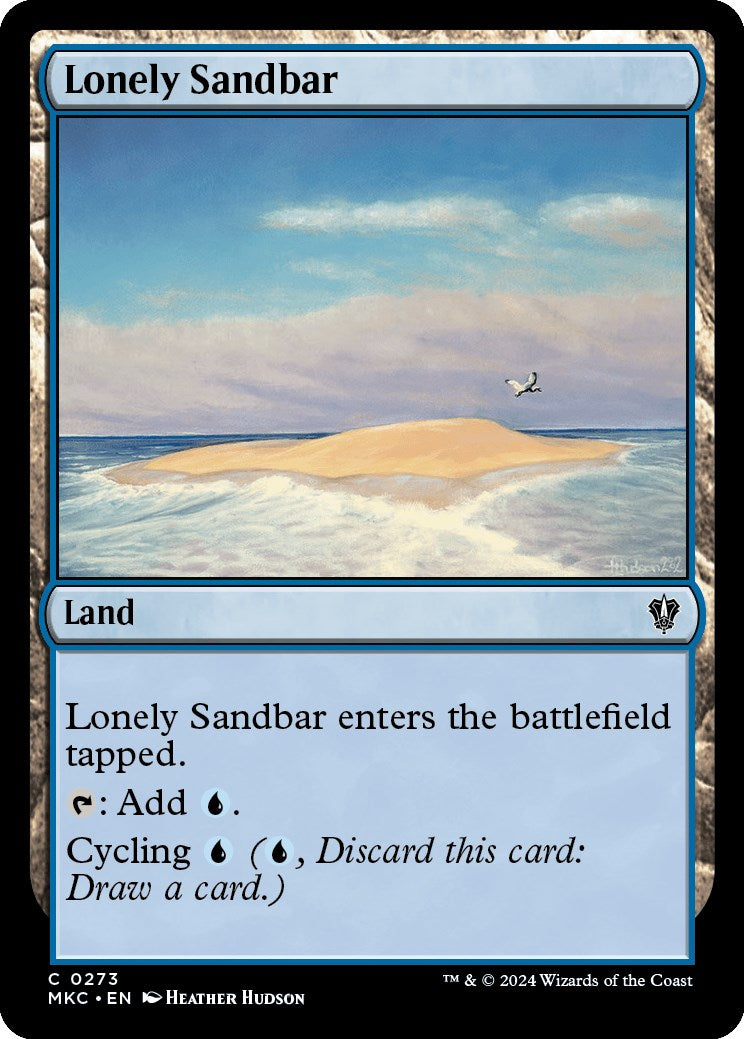 Lonely Sandbar [Murders at Karlov Manor Commander] | Exor Games Summserside
