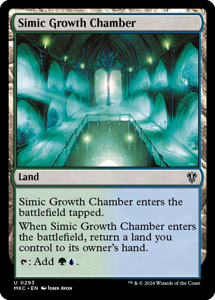 Simic Growth Chamber [Murders at Karlov Manor Commander] | Exor Games Summserside