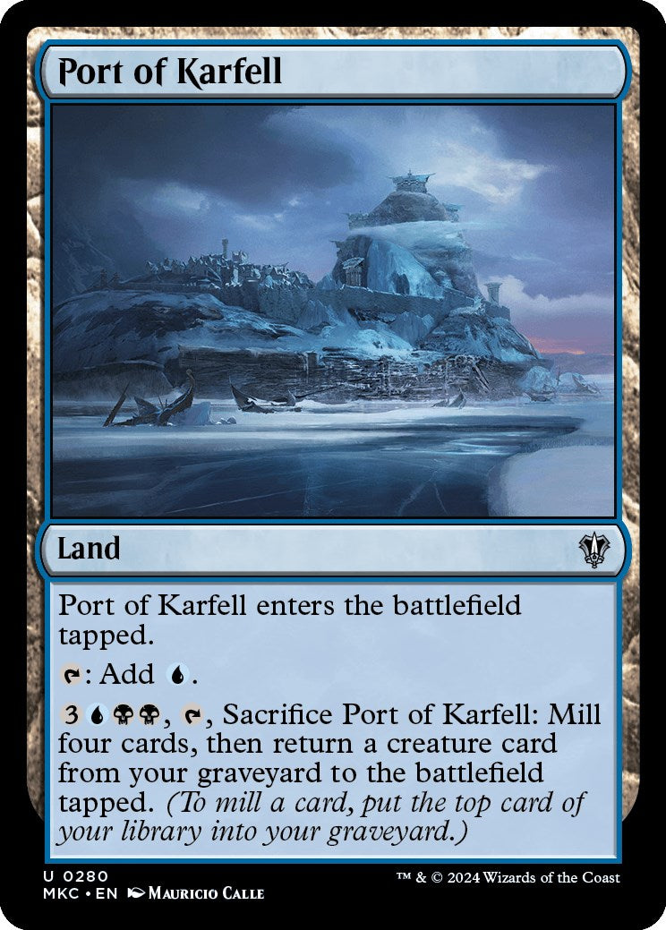 Port of Karfell [Murders at Karlov Manor Commander] | Exor Games Summserside