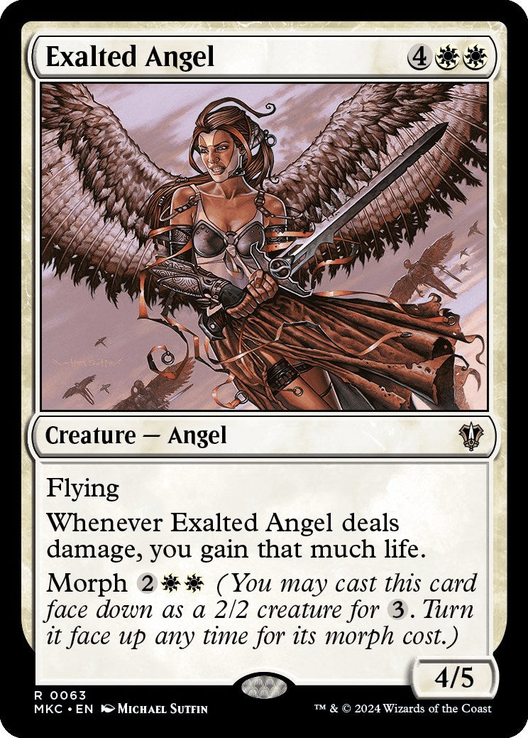 Exalted Angel [Murders at Karlov Manor Commander] | Exor Games Summserside