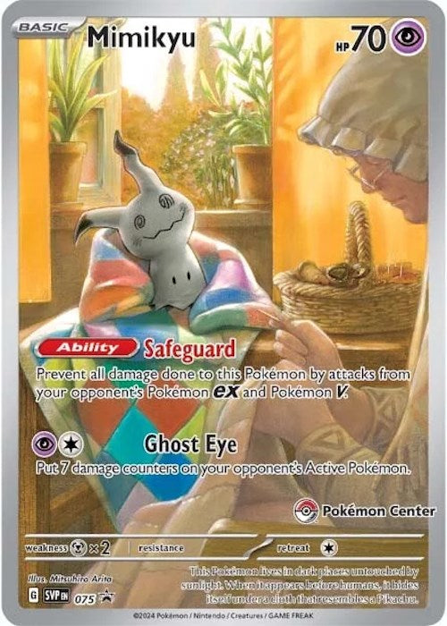 Mimikyu (SVP075)(Pokemon Center Exclusive) [Scarlet & Violet: Black Star Promos] | Exor Games Summserside