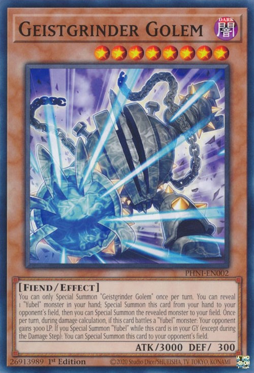 Geistgrinder Golem [PHNI-EN002] Common | Exor Games Summserside