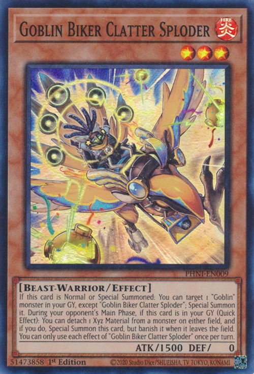 Goblin Biker Clatter Sploder [PHNI-EN009] Super Rare | Exor Games Summserside