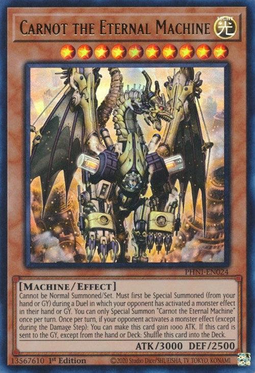 Carnot the Eternal Machine [PHNI-EN024] Ultra Rare | Exor Games Summserside