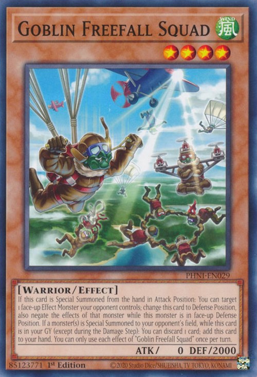 Goblin Freefall Squad [PHNI-EN029] Common | Exor Games Summserside