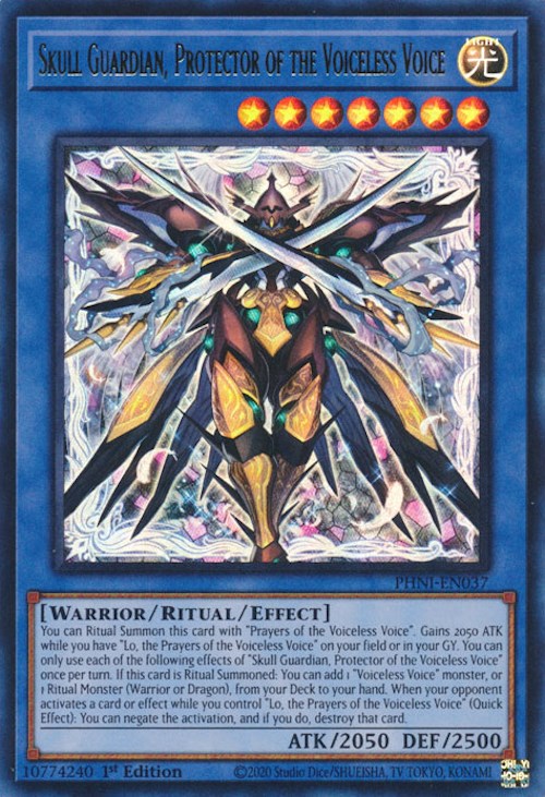 Skull Guardian, Protector of the Voiceless Voice [PHNI-EN037] Ultra Rare | Exor Games Summserside