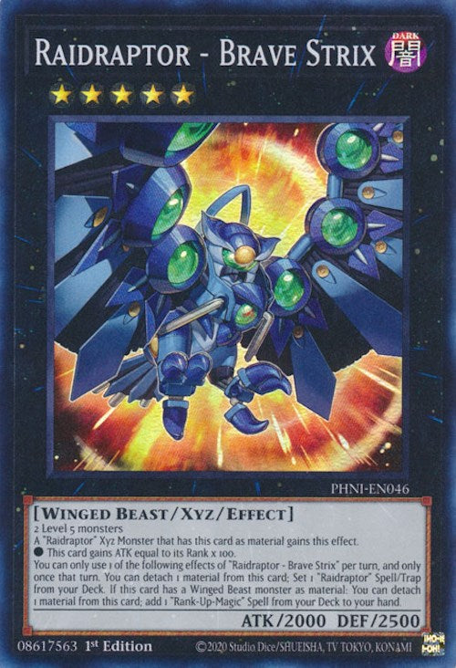 Raidraptor - Brave Strix [PHNI-EN046] Super Rare | Exor Games Summserside