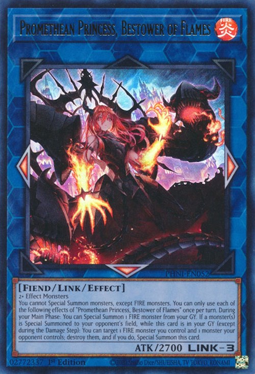 Promethean Princess, Bestower of Flames [PHNI-EN052] Ultra Rare | Exor Games Summserside