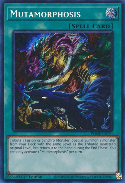 Mutamorphosis [PHNI-EN070] Secret Rare | Exor Games Summserside