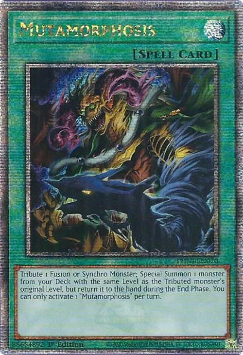 Mutamorphosis [PHNI-EN070] Quarter Century Secret Rare | Exor Games Summserside