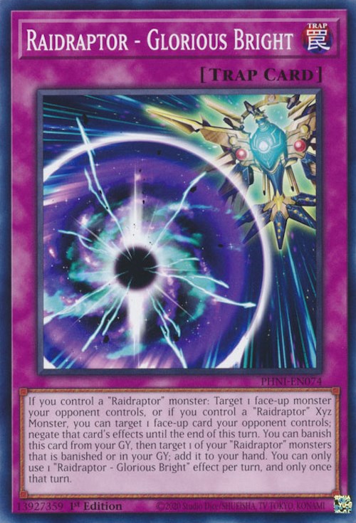 Raidraptor - Glorious Bright [PHNI-EN074] Common | Exor Games Summserside