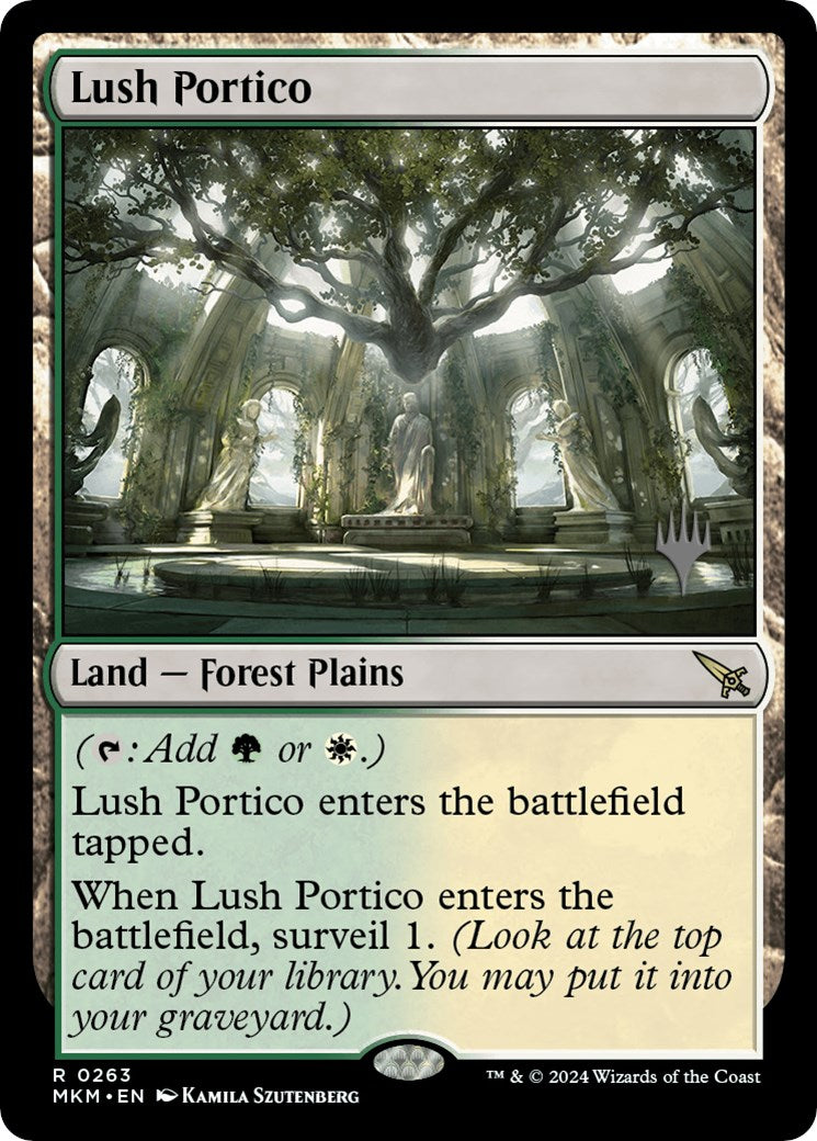 Lush Portico (Promo Pack) [Murders at Karlov Manor Promos] | Exor Games Summserside