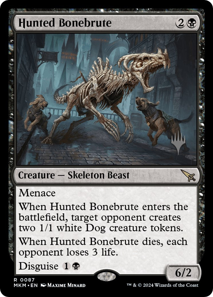 Hunted Bonebrute (Promo Pack) [Murders at Karlov Manor Promos] | Exor Games Summserside