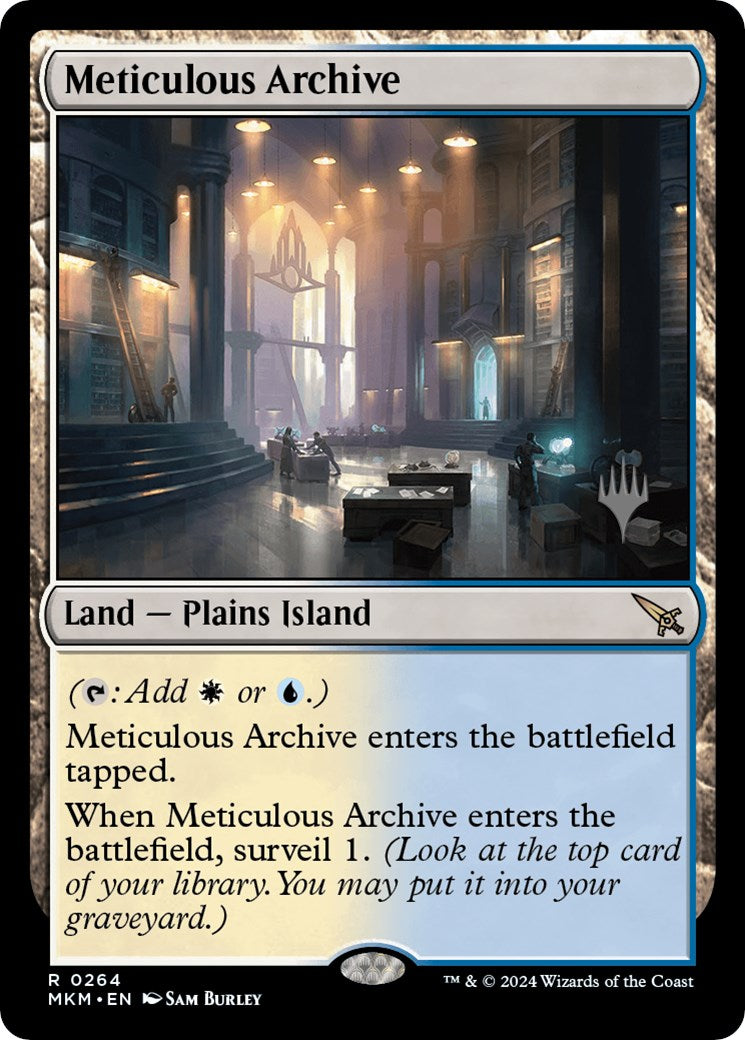 Meticulous Archive (Promo Pack) [Murders at Karlov Manor Promos] | Exor Games Summserside