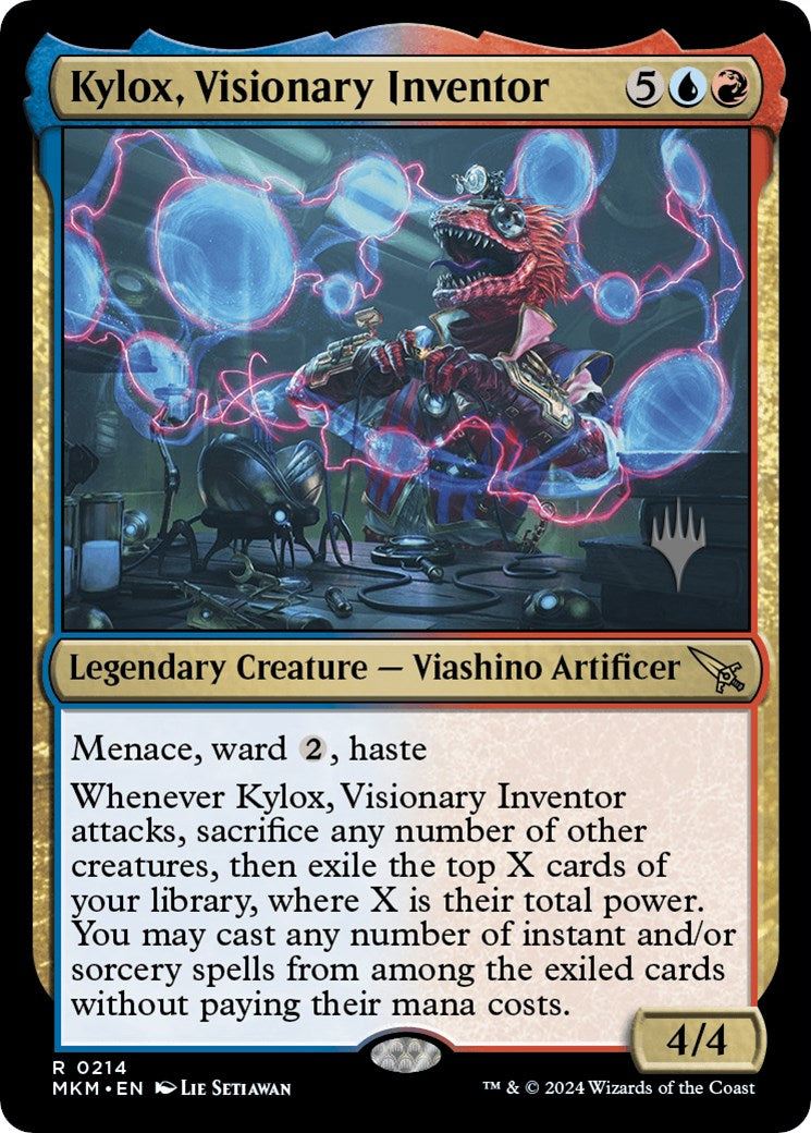 Kylox, Visionary Inventor (Promo Pack) [Murders at Karlov Manor Promos] | Exor Games Summserside