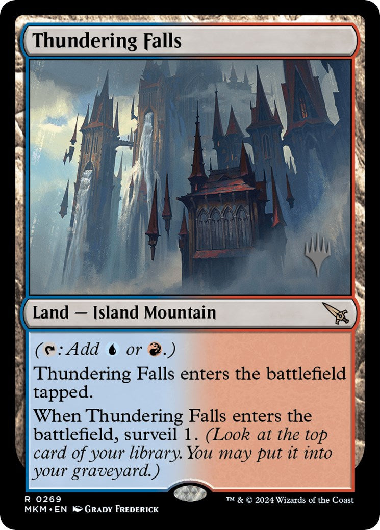 Thundering Falls (Promo Pack) [Murders at Karlov Manor Promos] | Exor Games Summserside