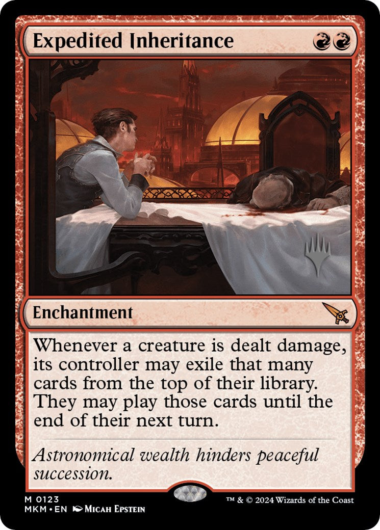 Expedited Inheritance (Promo Pack) [Murders at Karlov Manor Promos] | Exor Games Summserside
