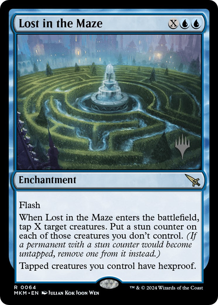 Lost in the Maze (Promo Pack) [Murders at Karlov Manor Promos] | Exor Games Summserside