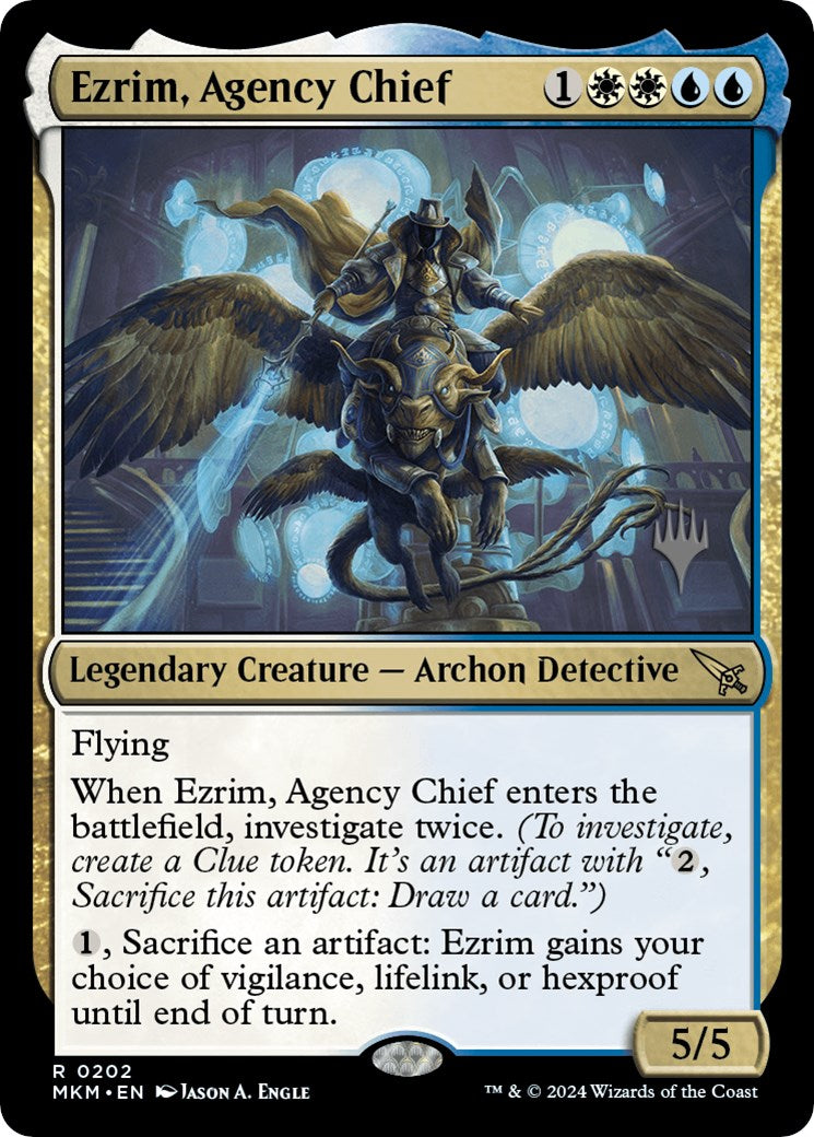 Ezrim, Agency Chief (Promo Pack) [Murders at Karlov Manor Promos] | Exor Games Summserside