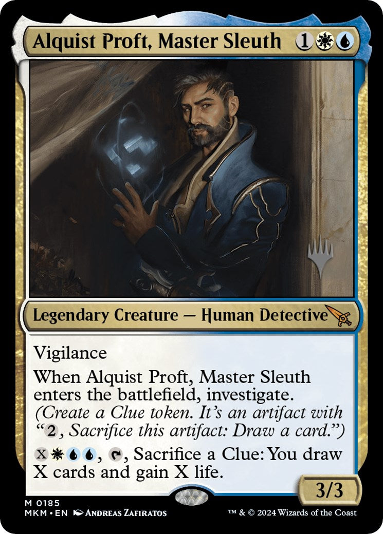 Alquist Proft, Master Sleuth (Promo Pack) [Murders at Karlov Manor Promos] | Exor Games Summserside