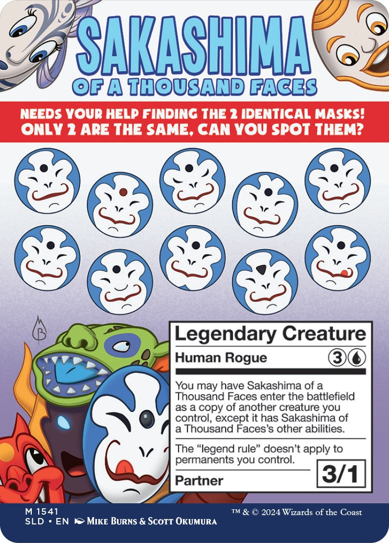 Sakashima of a Thousand Faces [Secret Lair Drop Series] | Exor Games Summserside