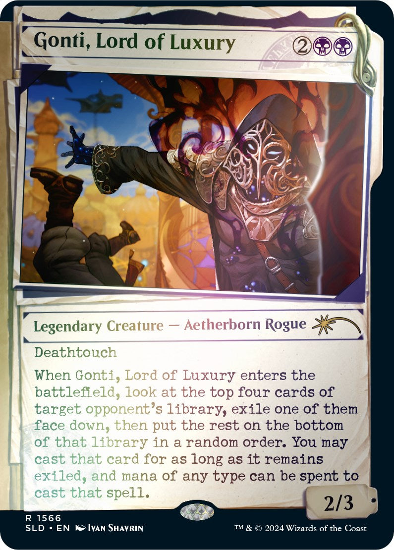 Gonti, Lord of Luxury (Rainbow Foil) [Secret Lair Drop Series] | Exor Games Summserside