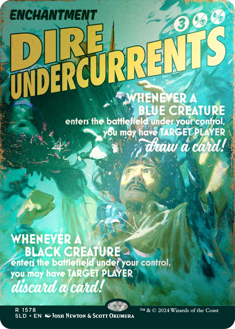 Dire Undercurrents (Rainbow Foil) [Secret Lair Drop Series] | Exor Games Summserside