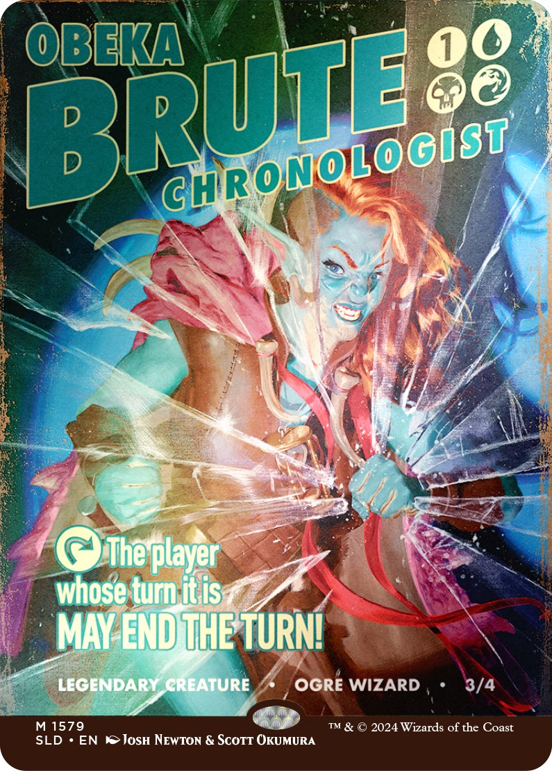 Obeka, Brute Chronologist (Rainbow Foil) [Secret Lair Drop Series] | Exor Games Summserside