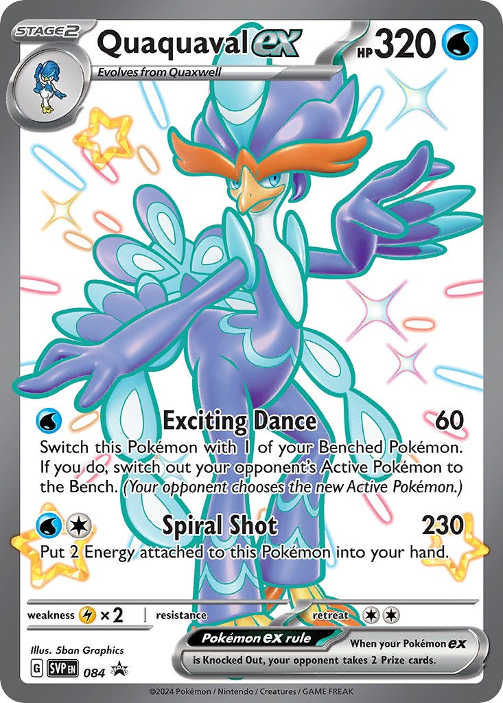 Quaquaval ex (084) [Scarlet & Violet: Black Star Promos] | Exor Games Summserside