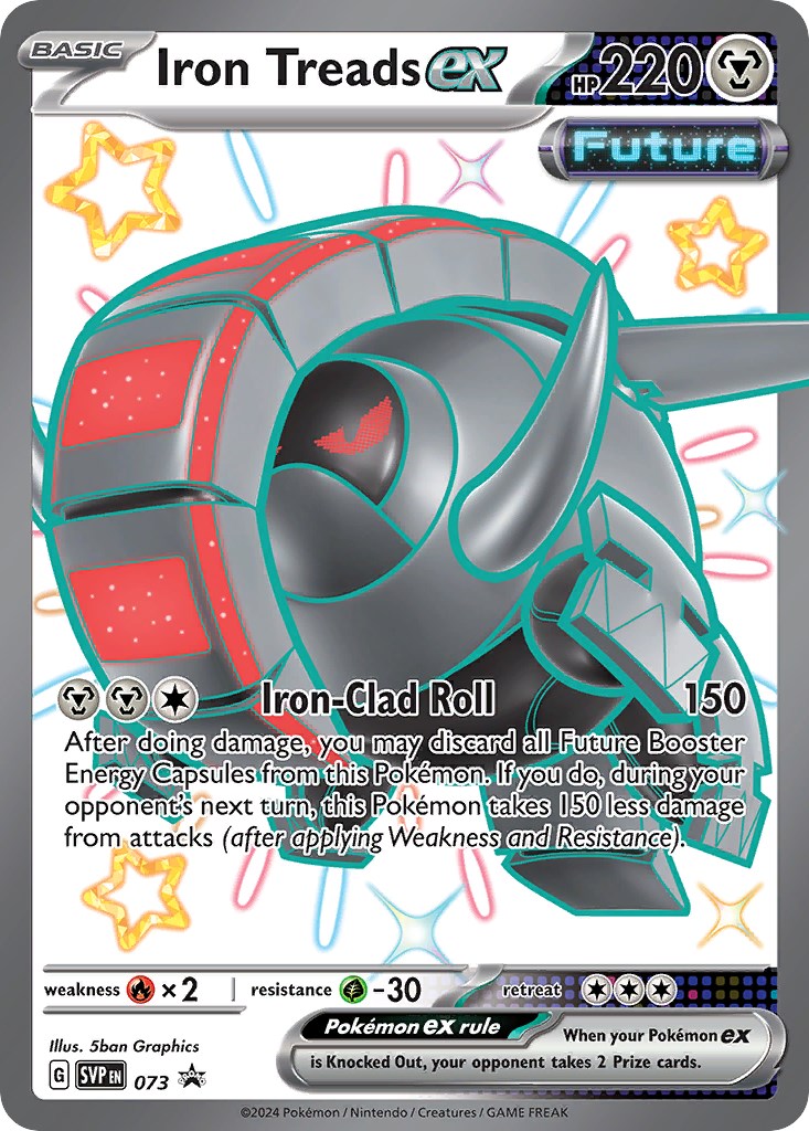 Iron Treads ex (073) [Scarlet & Violet: Black Star Promos] | Exor Games Summserside