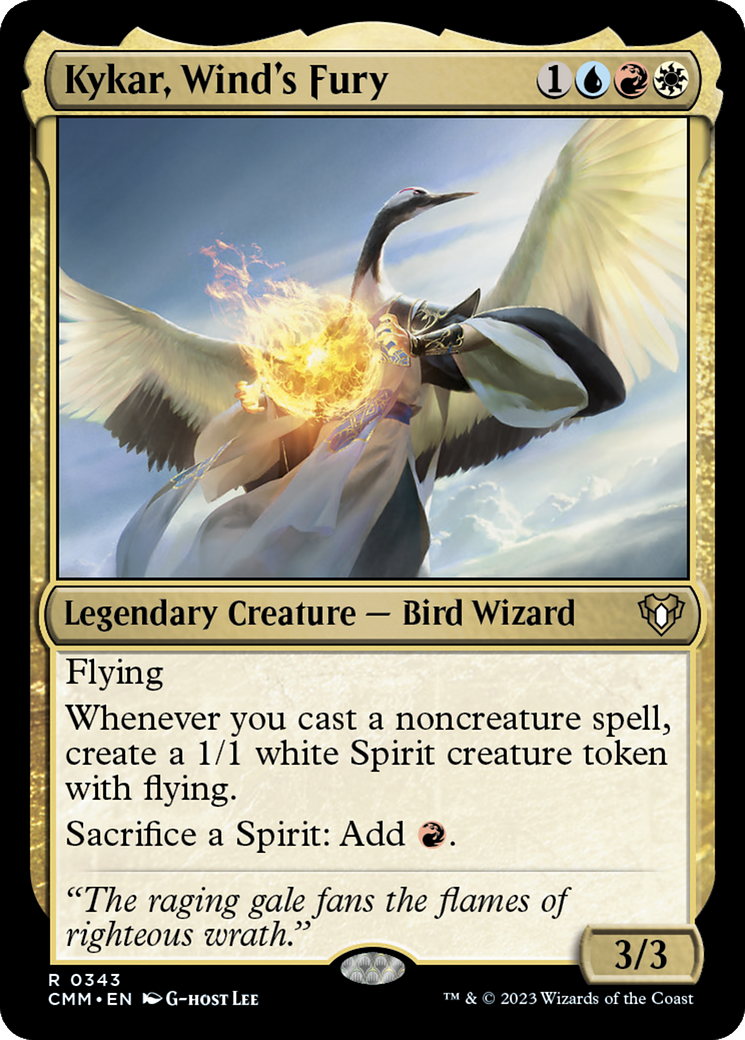 Kykar, Wind's Fury [Commander Masters] | Exor Games Summserside