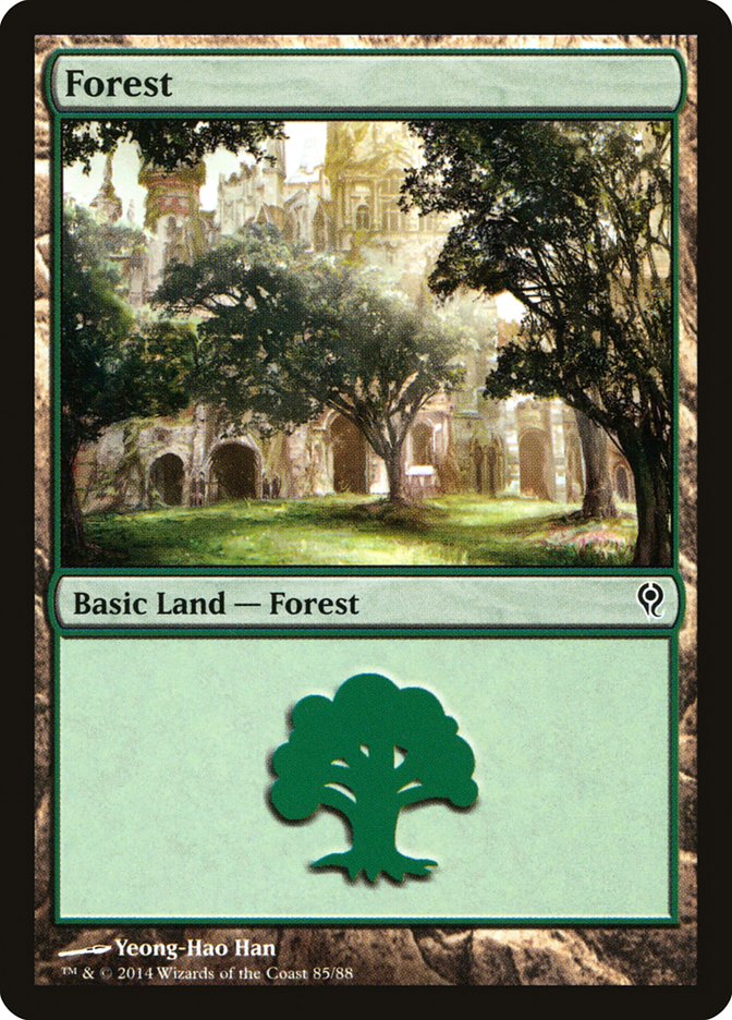 Forest (85) [Duel Decks: Jace vs. Vraska] | Exor Games Summserside