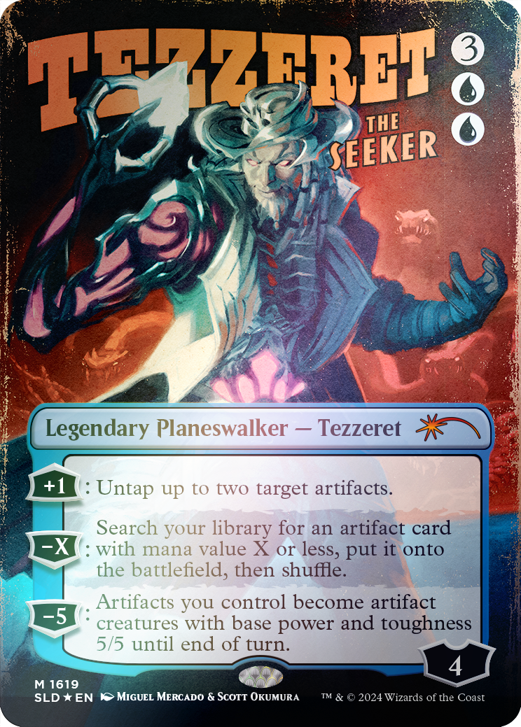 Tezzeret the Seeker (1619) (Rainbow Foil) [Secret Lair Drop Series] | Exor Games Summserside