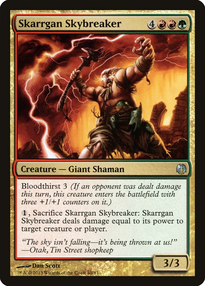 Skarrgan Skybreaker [Duel Decks: Heroes vs. Monsters] | Exor Games Summserside