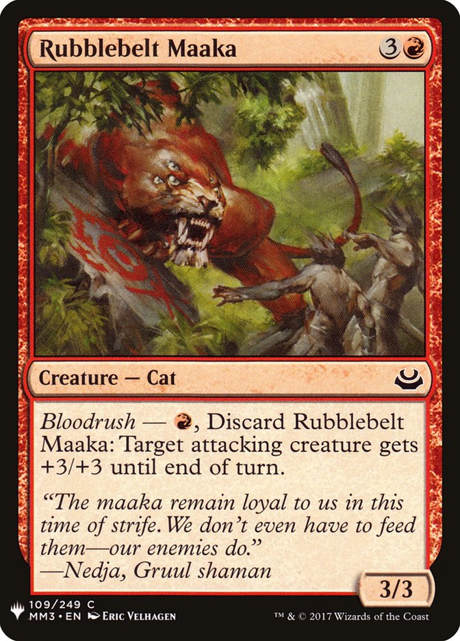 Rubblebelt Maaka [Mystery Booster] | Exor Games Summserside