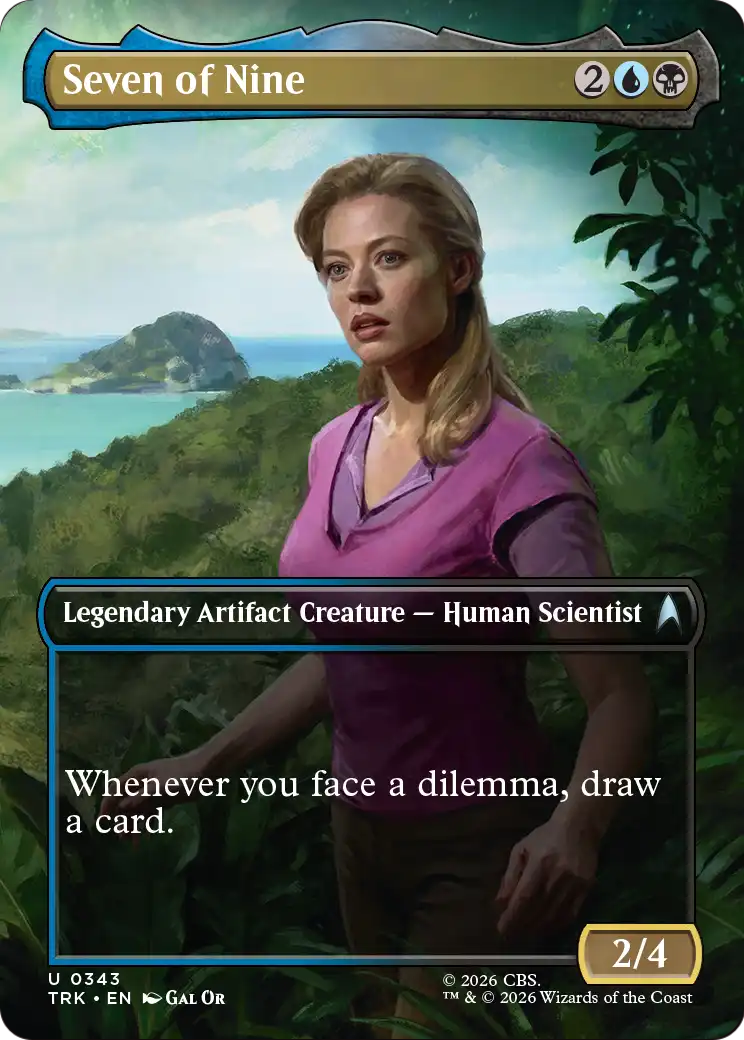 Seven of Nine (Borderless) [Star Trek] | Exor Games Summserside