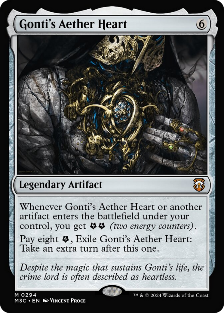 Gonti's Aether Heart [Modern Horizons 3 Commander] | Exor Games Summserside