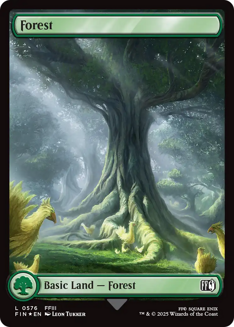 Forest (0576) (Surge Foil) [FINAL FANTASY] | Exor Games Summserside
