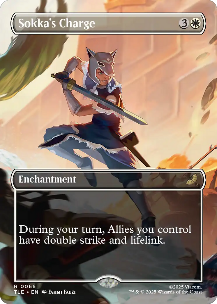 Sokka's Charge (Borderless) [Avatar: The Last Airbender: Eternal-Legal] | Exor Games Summserside