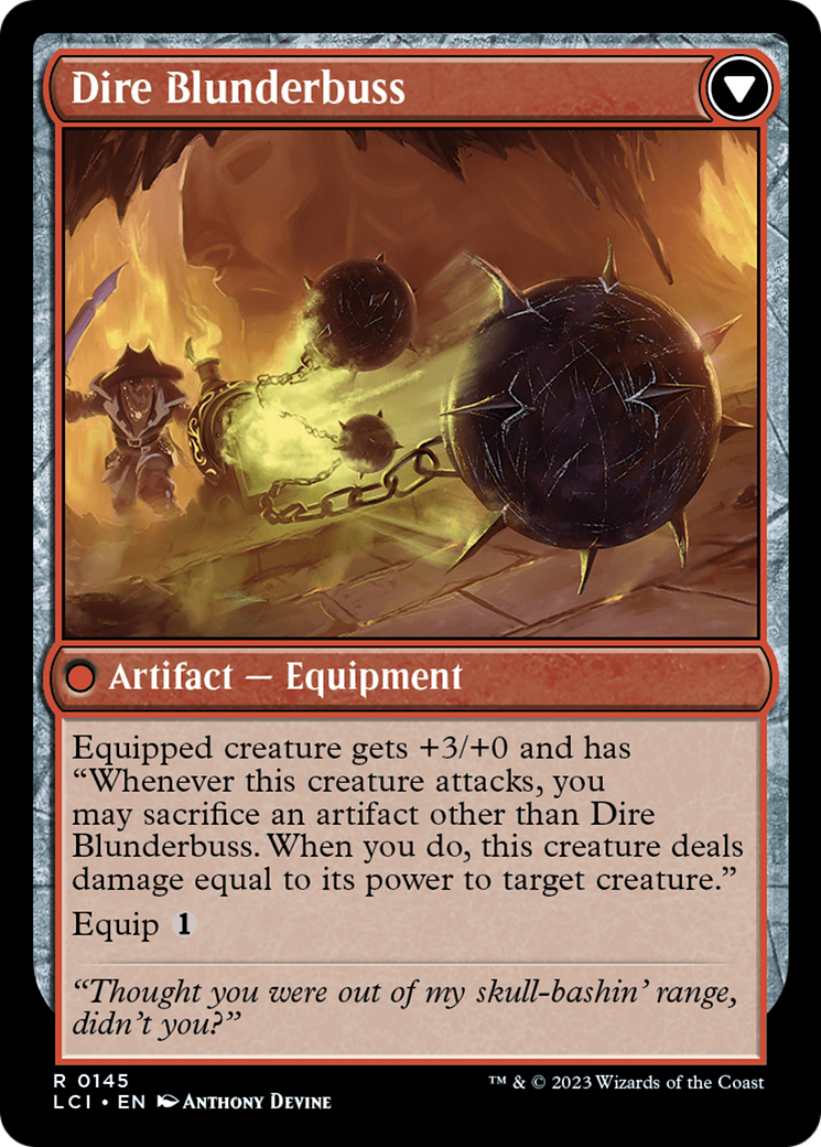 Dire Flail [The Lost Caverns of Ixalan] | Exor Games Summserside