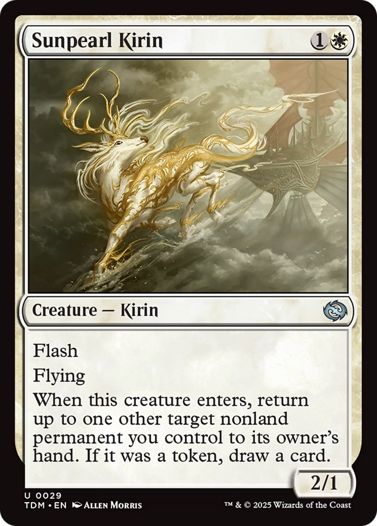 Sunpearl Kirin [Tarkir: Dragonstorm] | Exor Games Summserside