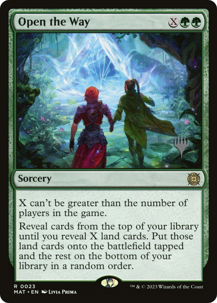 Open the Way (Promo Pack) [March of the Machine Promos] | Exor Games Summserside