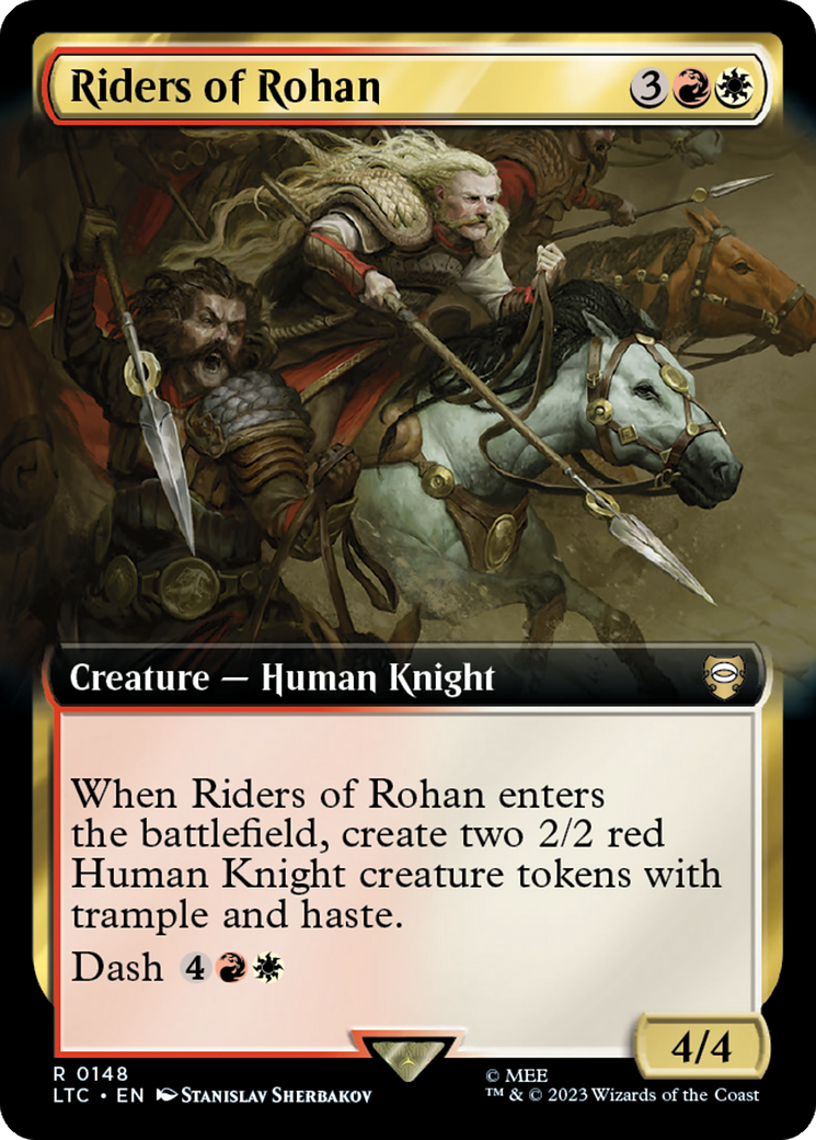 Riders of Rohan (Extended Art) [The Lord of the Rings: Tales of Middle-Earth Commander] | Exor Games Summserside