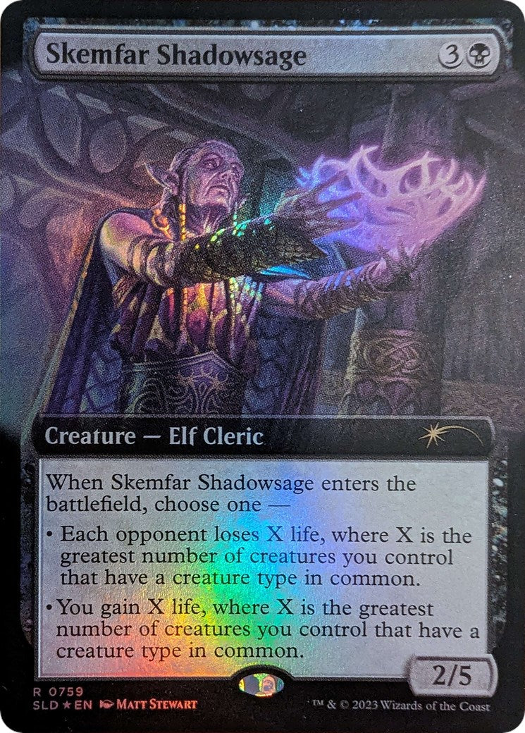 Skemfar Shadowsage (Extended Art) [Secret Lair Drop Series] | Exor Games Summserside