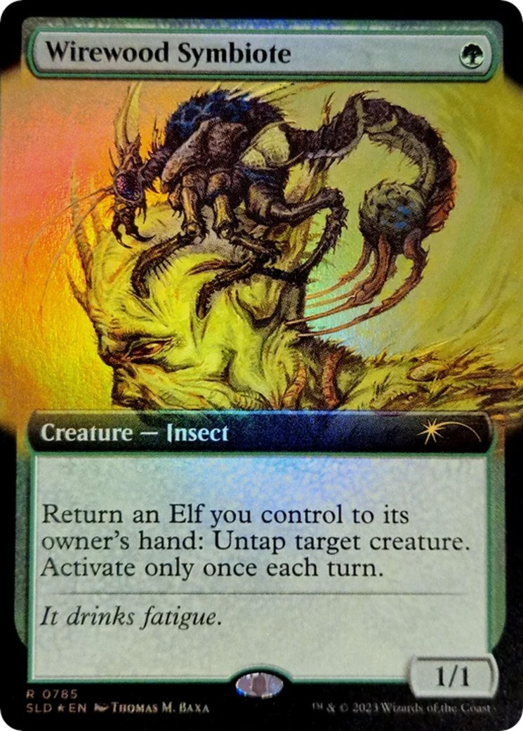 Wirewood Symbiote (Extended Art) [Secret Lair Drop Series] | Exor Games Summserside