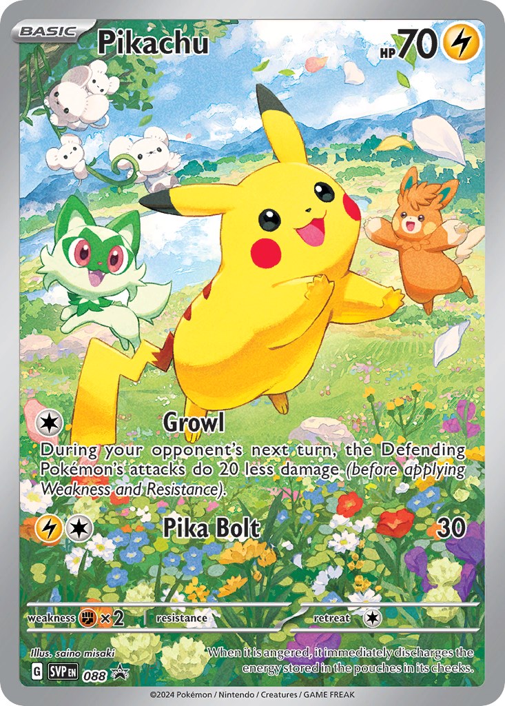 Pikachu (088) [Scarlet & Violet: Black Star Promos] | Exor Games Summserside