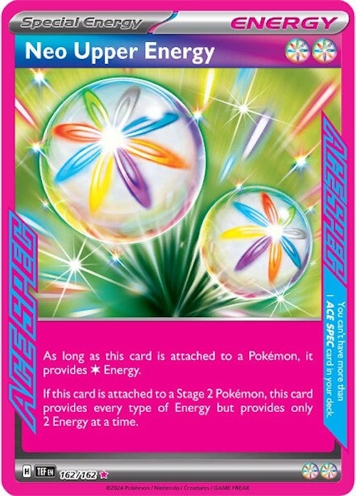 Neo Upper Energy (162/162) [Scarlet & Violet: Temporal Forces] | Exor Games Summserside
