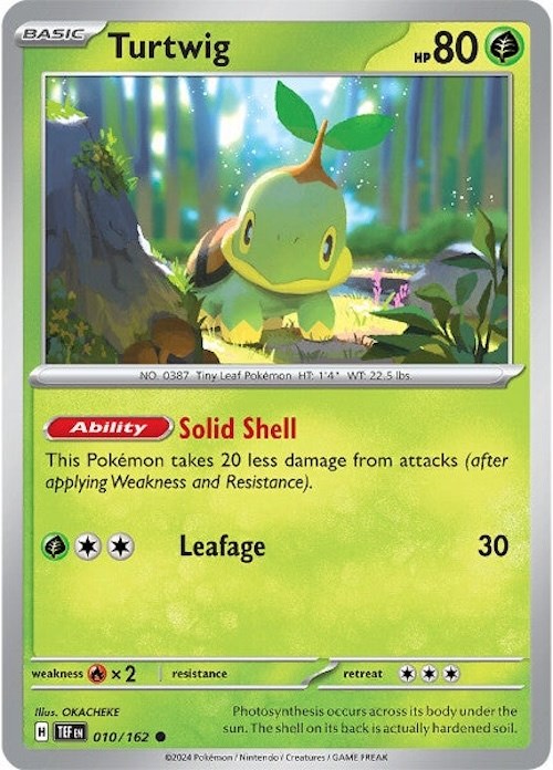 Turtwig (010/162) [Scarlet & Violet: Temporal Forces] | Exor Games Summserside