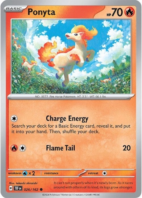 Ponyta (026/162) [Scarlet & Violet: Temporal Forces] | Exor Games Summserside