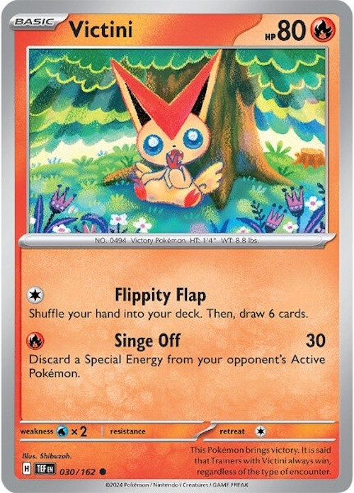 Victini (030/162) [Scarlet & Violet: Temporal Forces] | Exor Games Summserside